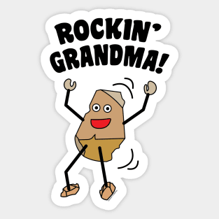 Rockin' Grandma Sticker